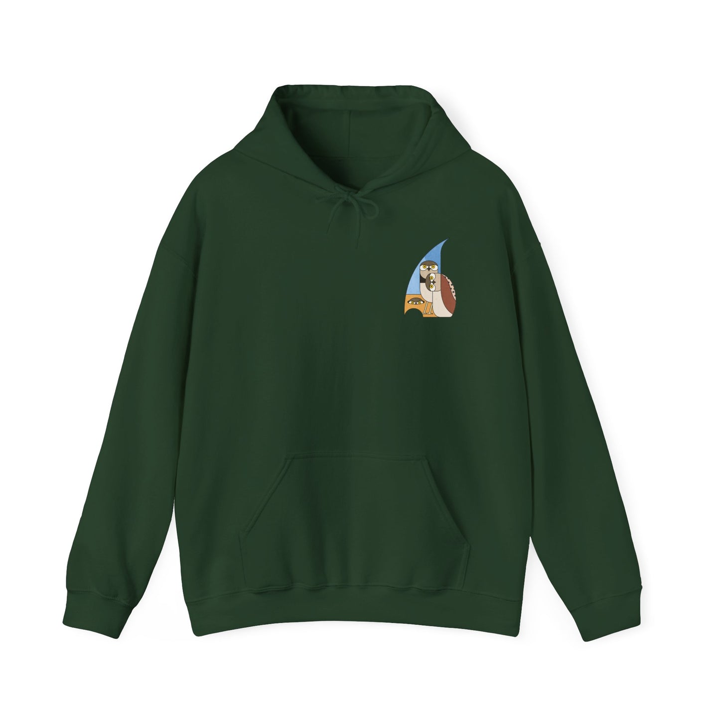 I Love Nature Owl Hoodie