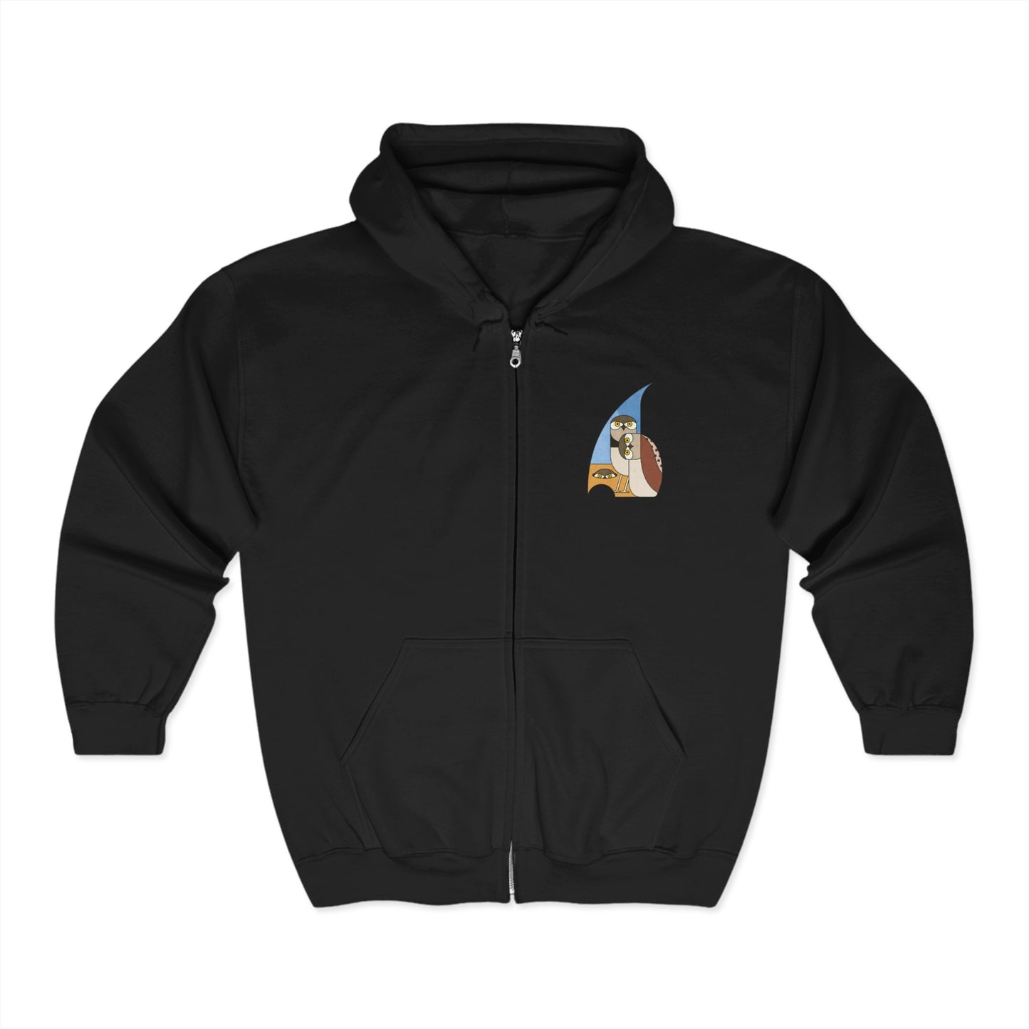 I Love Nature Zip Up Hoodie