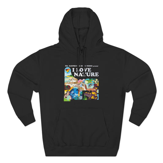 I Love Nature Album Art Hoodie
