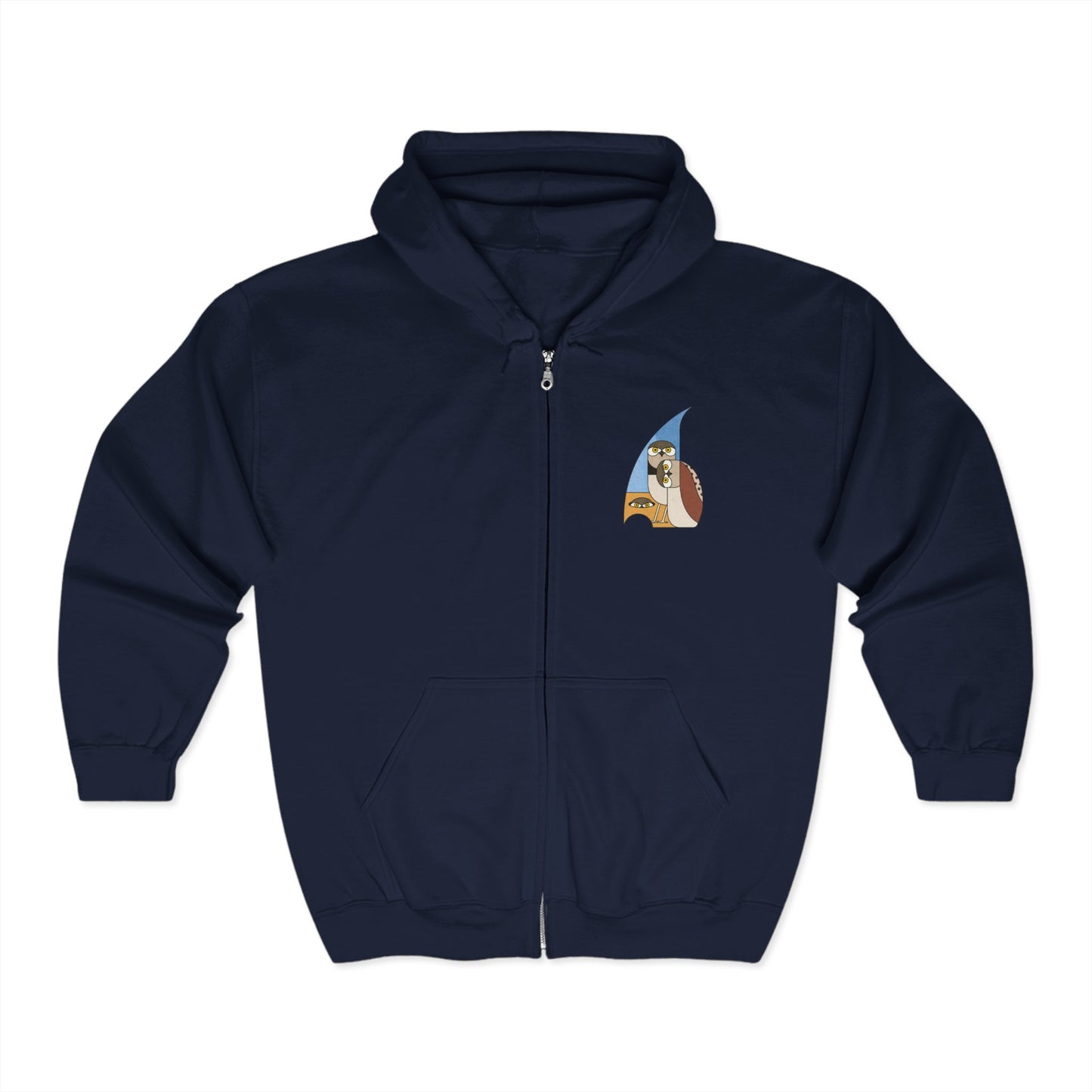 I Love Nature Zip Up Hoodie