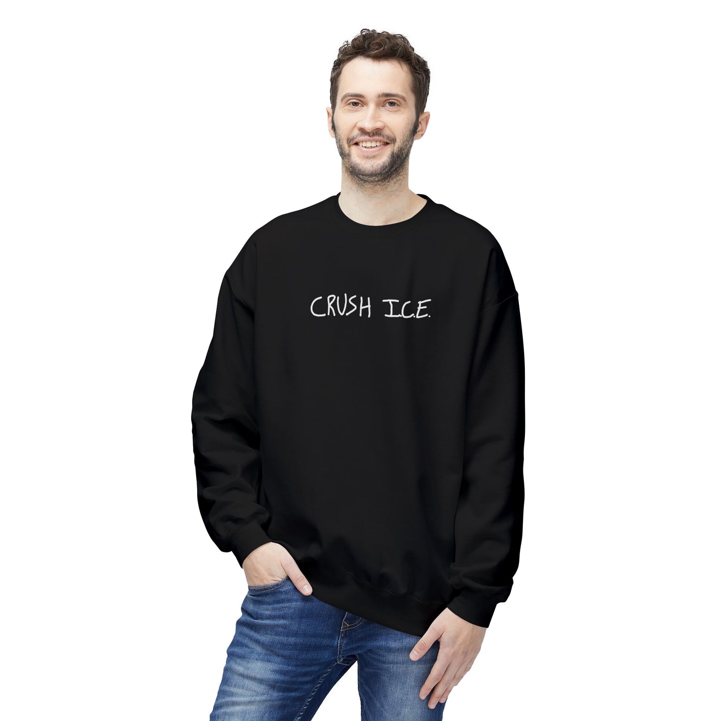 Crush I.C.E. crewneck sweatshirt
