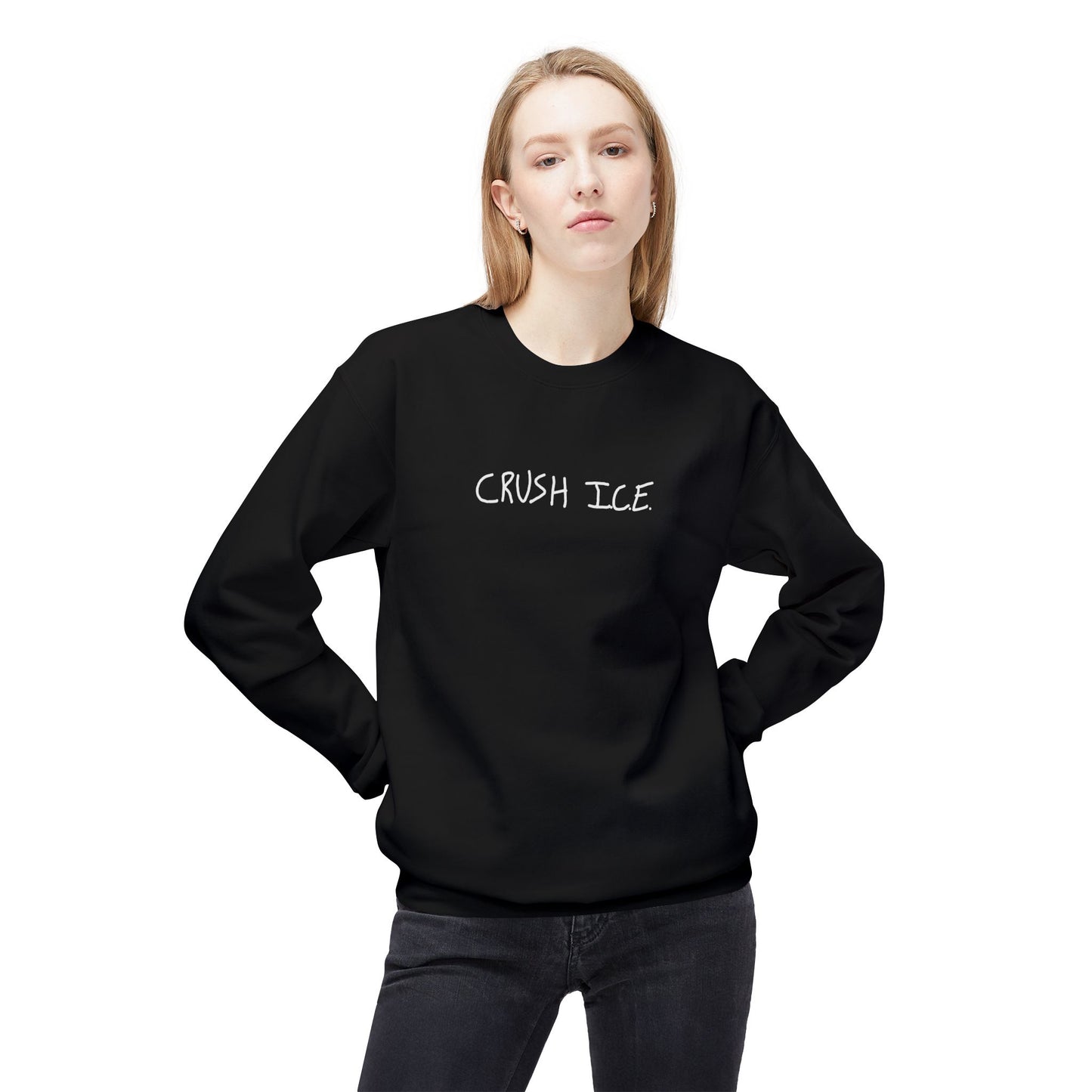 Crush I.C.E. crewneck sweatshirt
